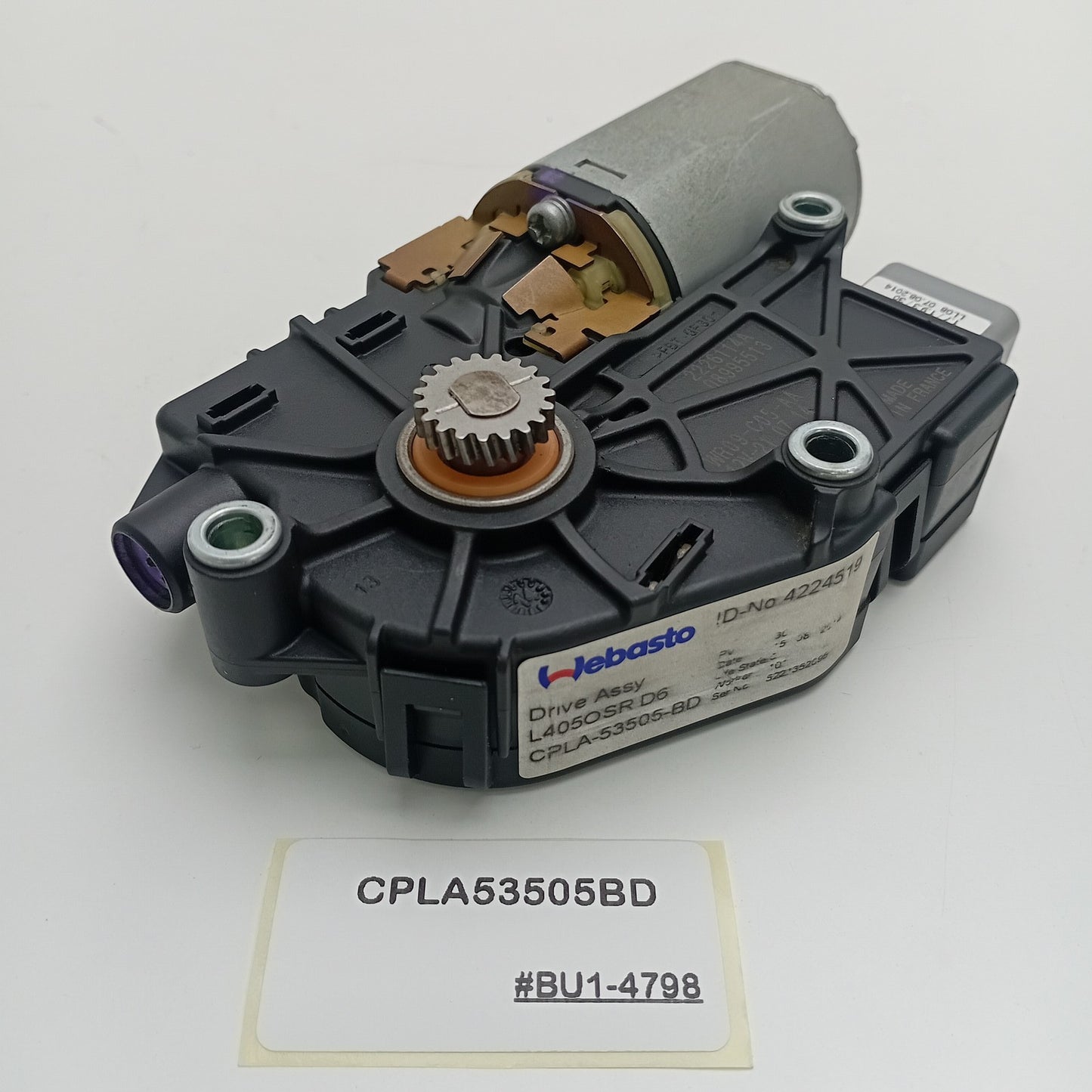 2013-2021 Land Rover L405 SUNROOF MOTOR CPLA53505BD