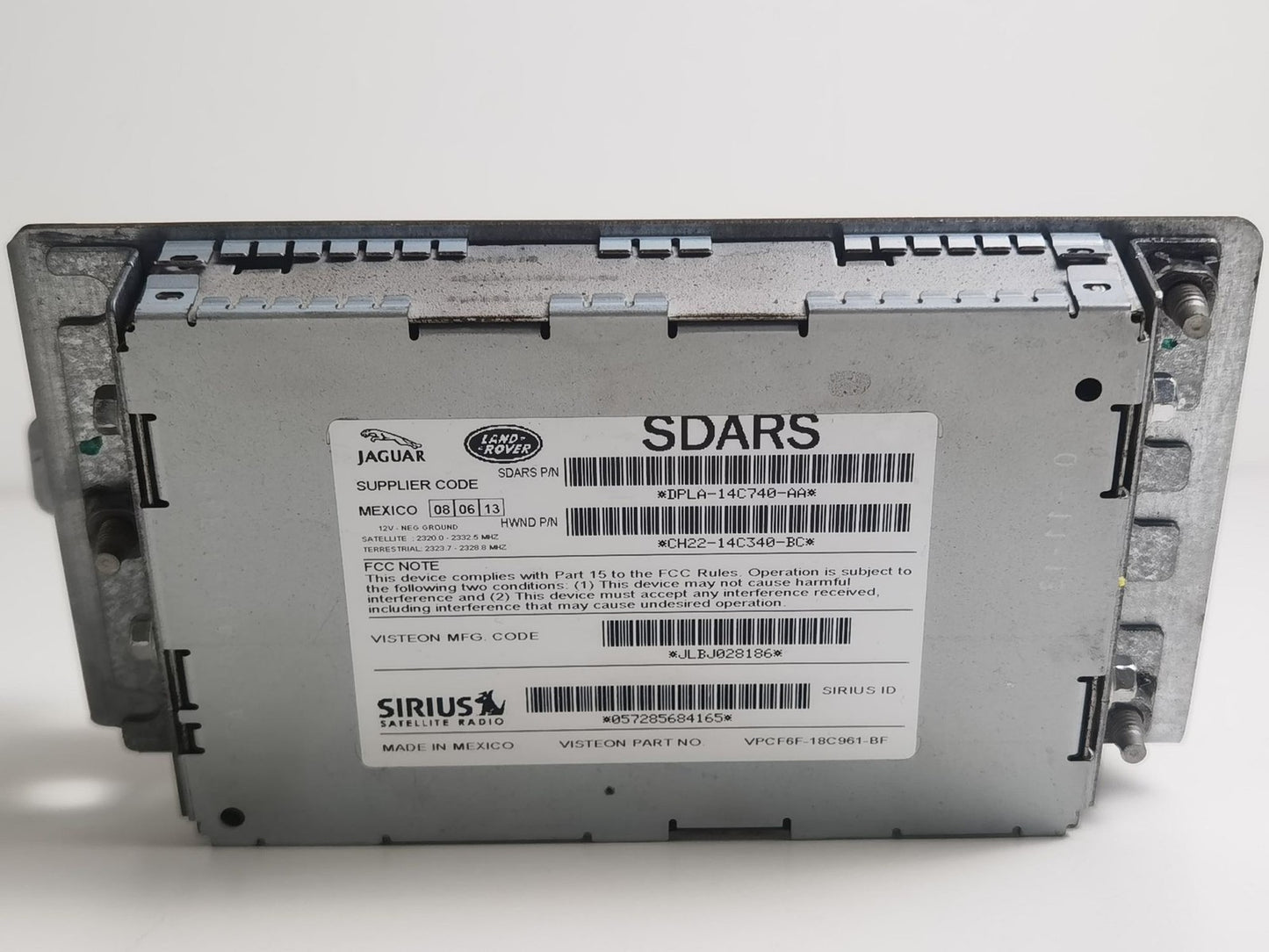 2011-2019 Jaguar XJ Sirius Satellite Radio Receiver DPLA14C740AA
