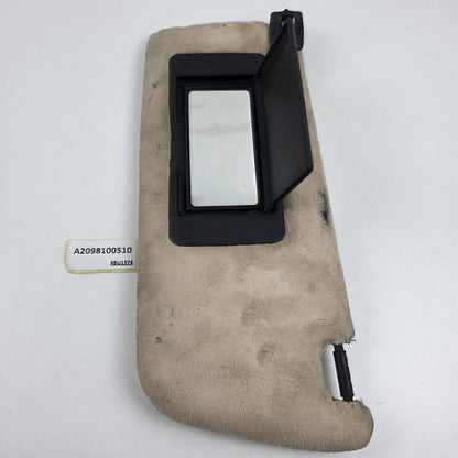 2002-2010 Mercedes-Benz W209 Sun Visor Left Driver Side A2098100510
