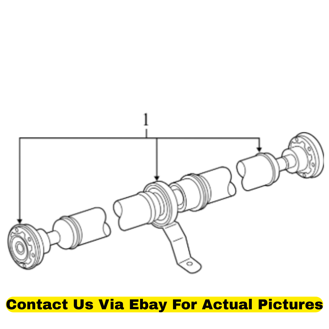 2012 Audi Q5 Drive Shaft Used OEM 8R0521101C