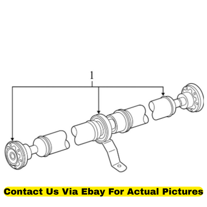 2012 Audi Q5 Drive Shaft Used OEM 8R0521101C