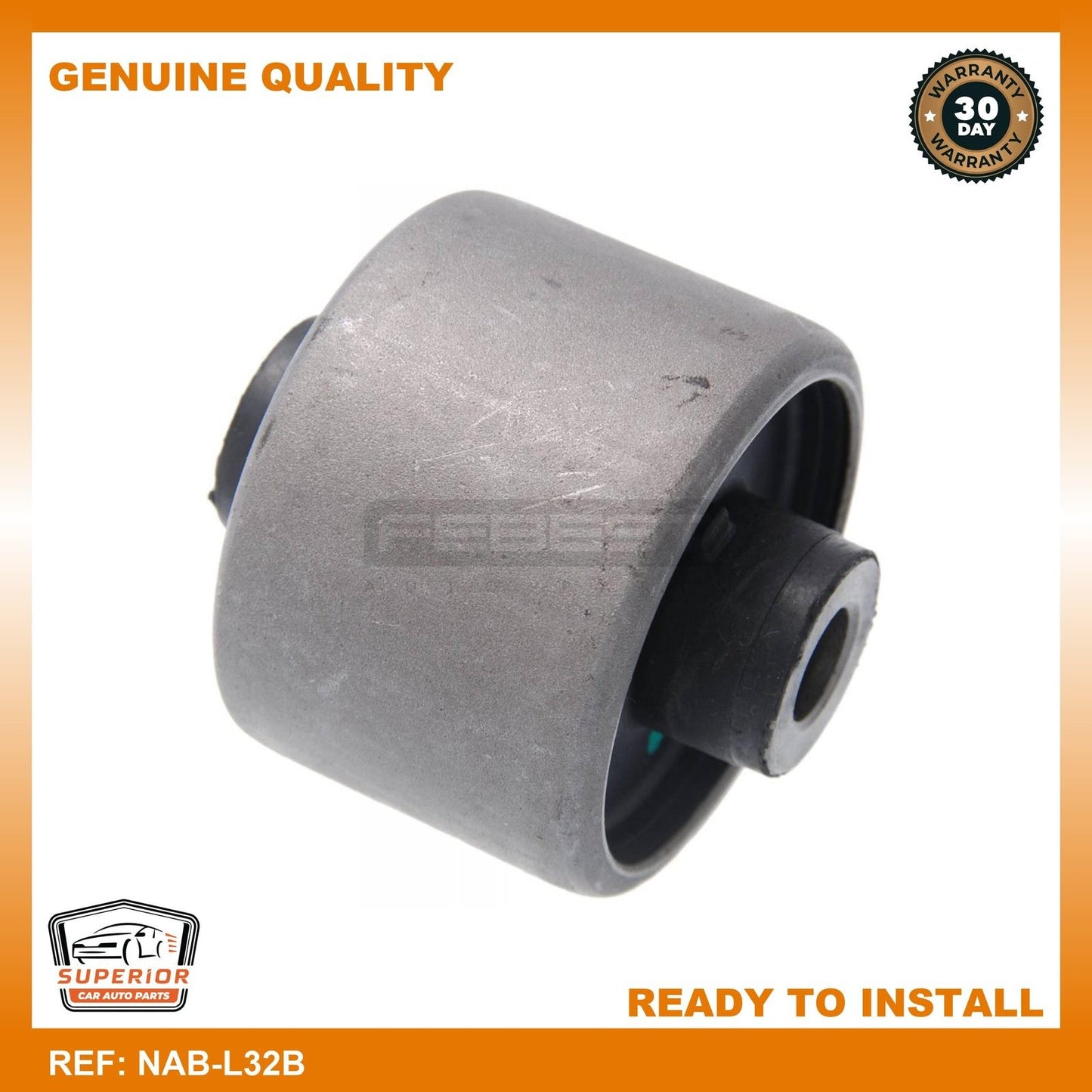 Febest 06-12 Nissan Altima Rear Bushing Front Control Arm Hydro NAB-L32B