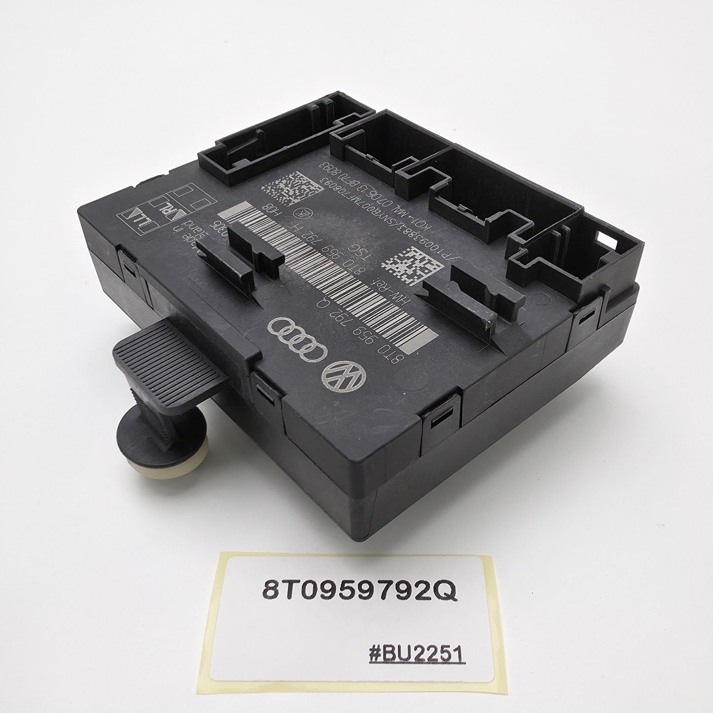 2007-2016 Audi S4 Door Control Module Front Left Side 8T0959792Q