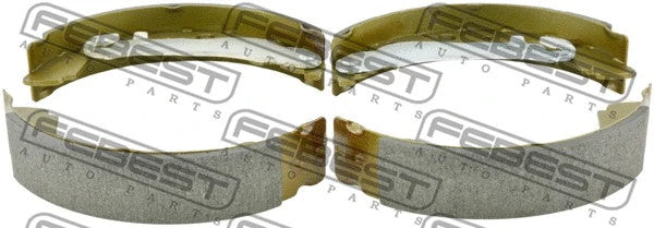 FEBEST 2007-2017 Renault Clio Brake Shoe Set 0202-G15RAR
