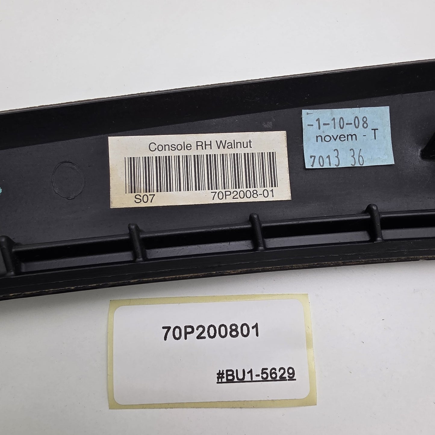 2006-2013 BMW X5 Center Console Walnut Trim 70P200801