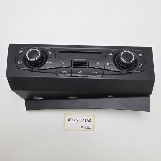 2007-2016 Audi RS5 Climate Control Panel Heater Control Panel 8T2820043AG