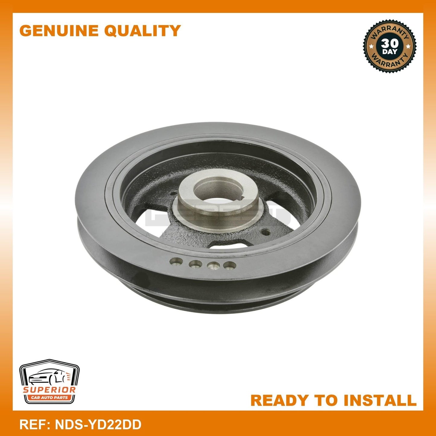 FEBEST 2002-2013 Nissan X-Trail Crankshaft Pulley NDS-YD22DD