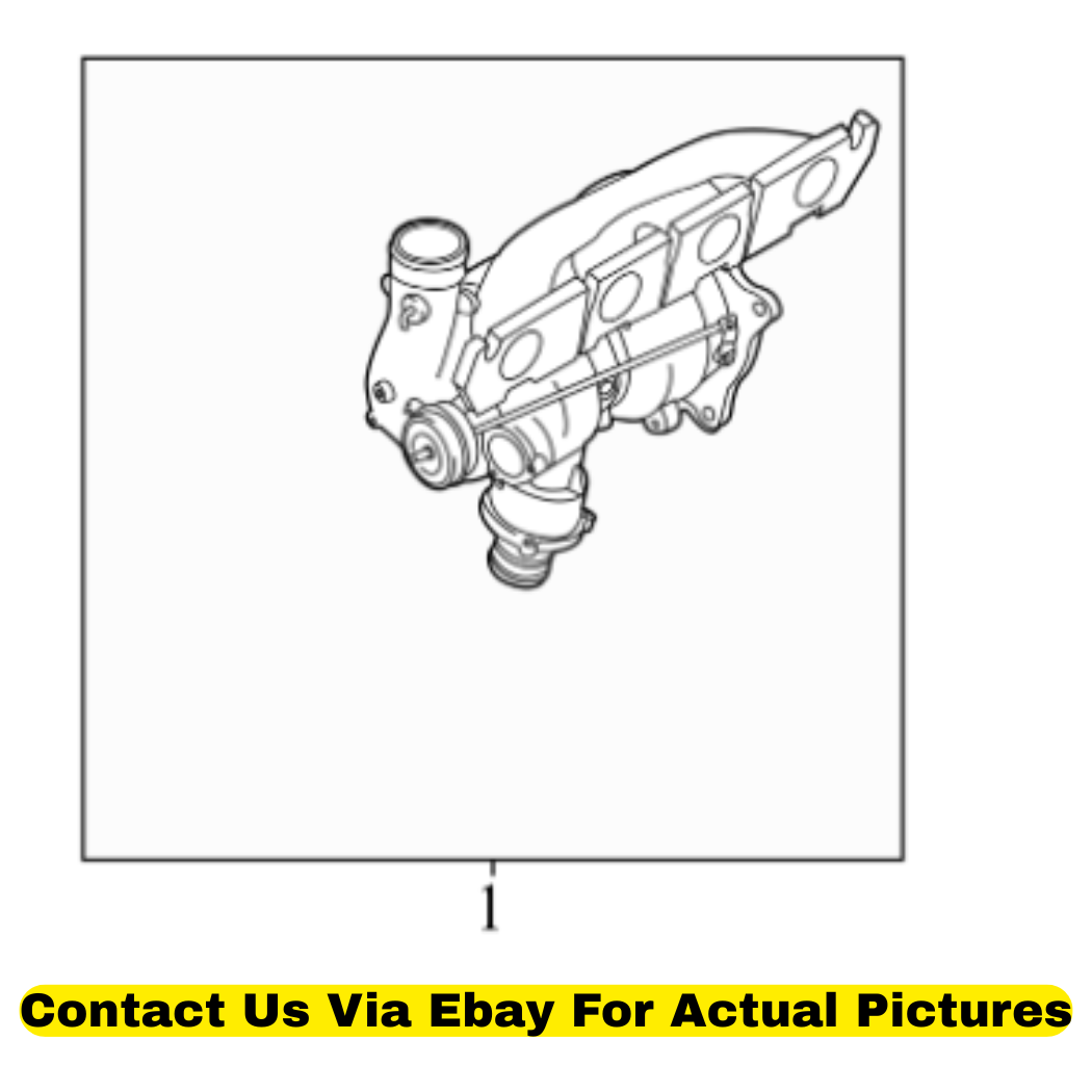 2013 Audi Q5 Turbocharger Assembly Used OEM 06H145703S