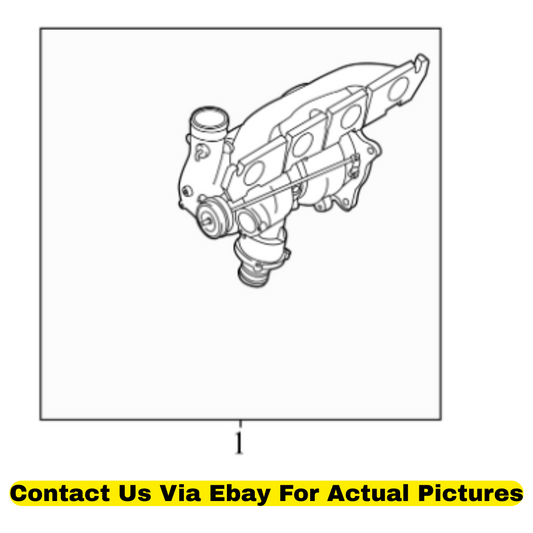 2013 Audi Q5 Turbocharger Assembly Used OEM 06H145703S