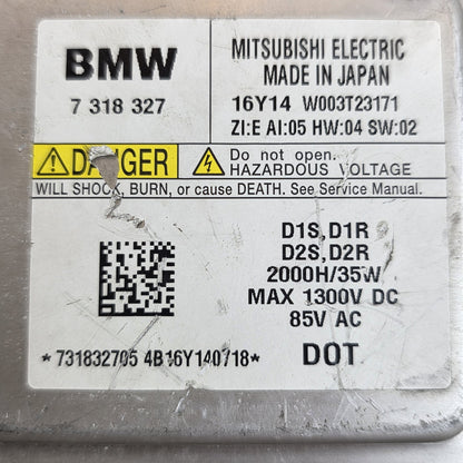 2008-2017 BMW 1 Series F20 F21 Xenon Headlight Ballast 7318327