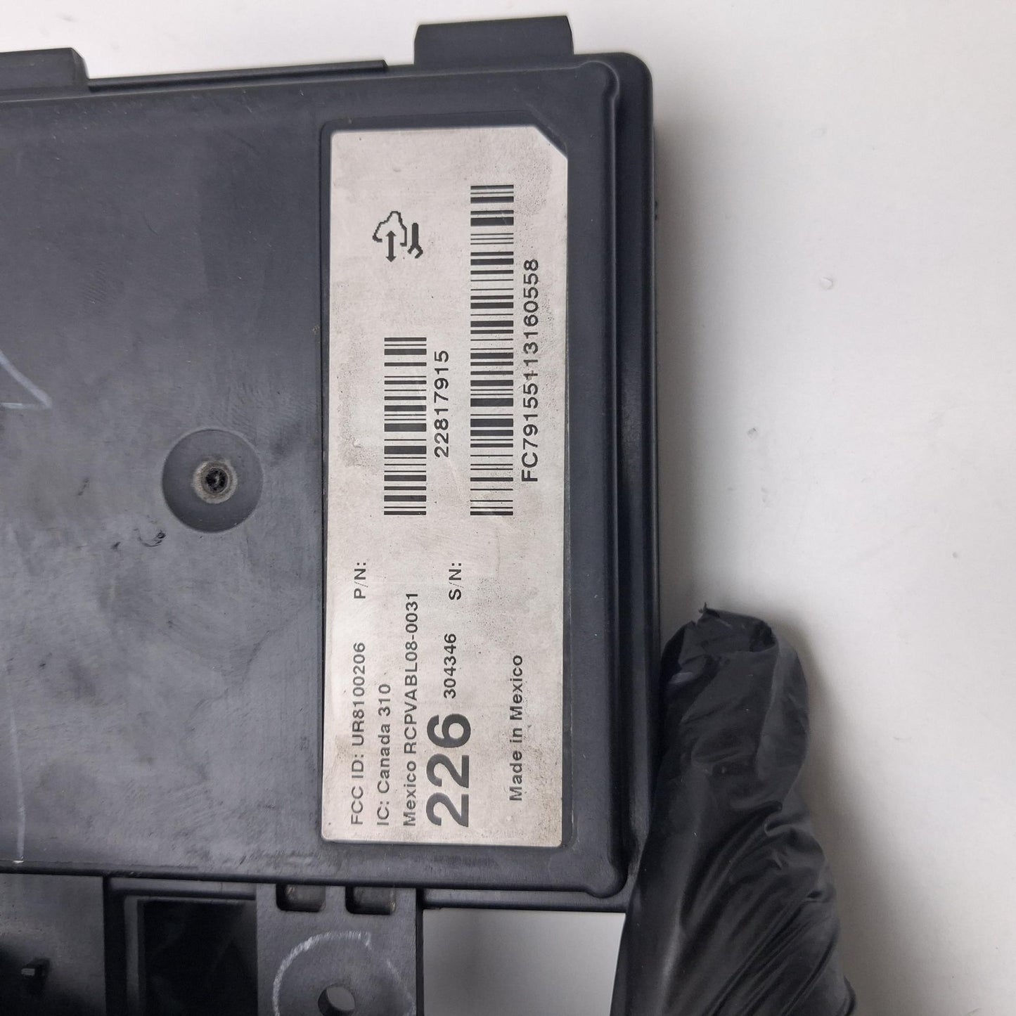 2010-2015 Cadillac CTS Blind Spot Sensor Radar 226304346