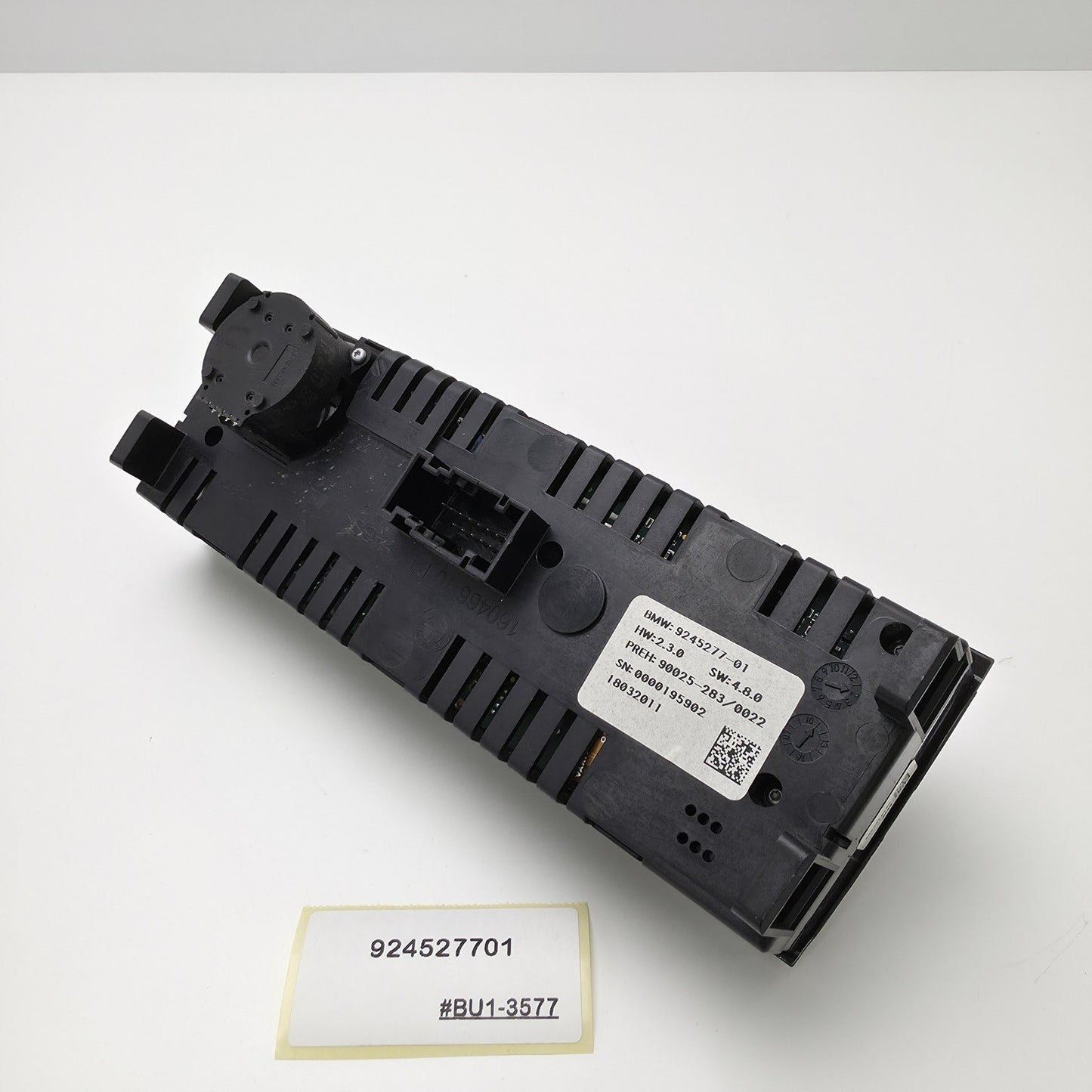 2009-2016 BMW 5 Rear AC Climate Control Switch 924527701