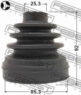 FEBEST NISSAN, KIA BOOT INNER CV JOINT KIT - 0215-R51T