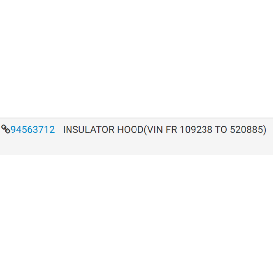 2010 Chevrolet Cruze Hood Insulator Pad Used OEM 94563712