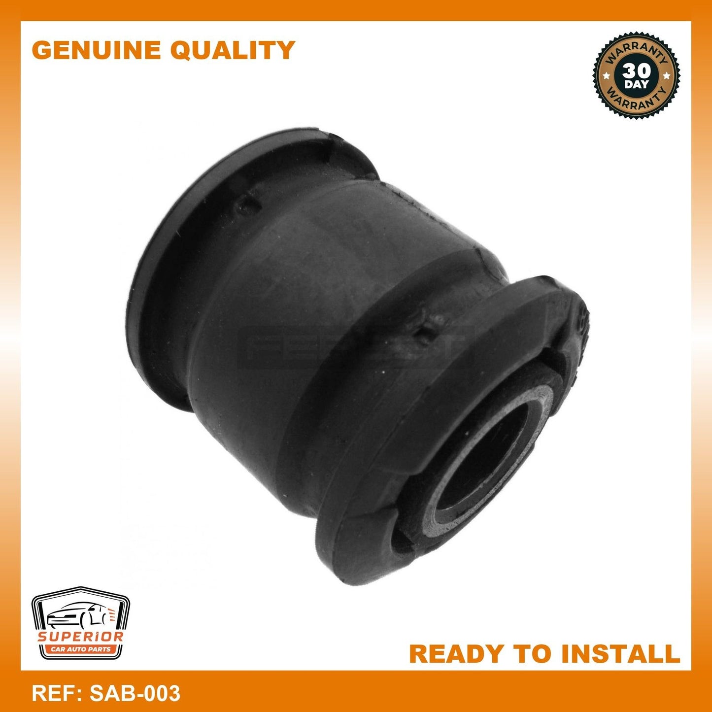 Febest 1998-2007 Subaru Forester Bushing Rear Transverse Arm SAB-003