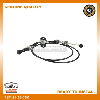 FEBEST 2001-2017 Ford Fiesta Transmission Gear Change Cable 21106-CBK