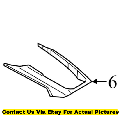 2016 Audi A6 Quattro Center Console Trim Frame Used OEM 4G0864261AAGC1