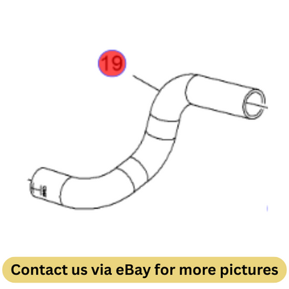 2010 Chevrolet Cruze Radiator Inlet (Upper) Hose Used OEM 96831559