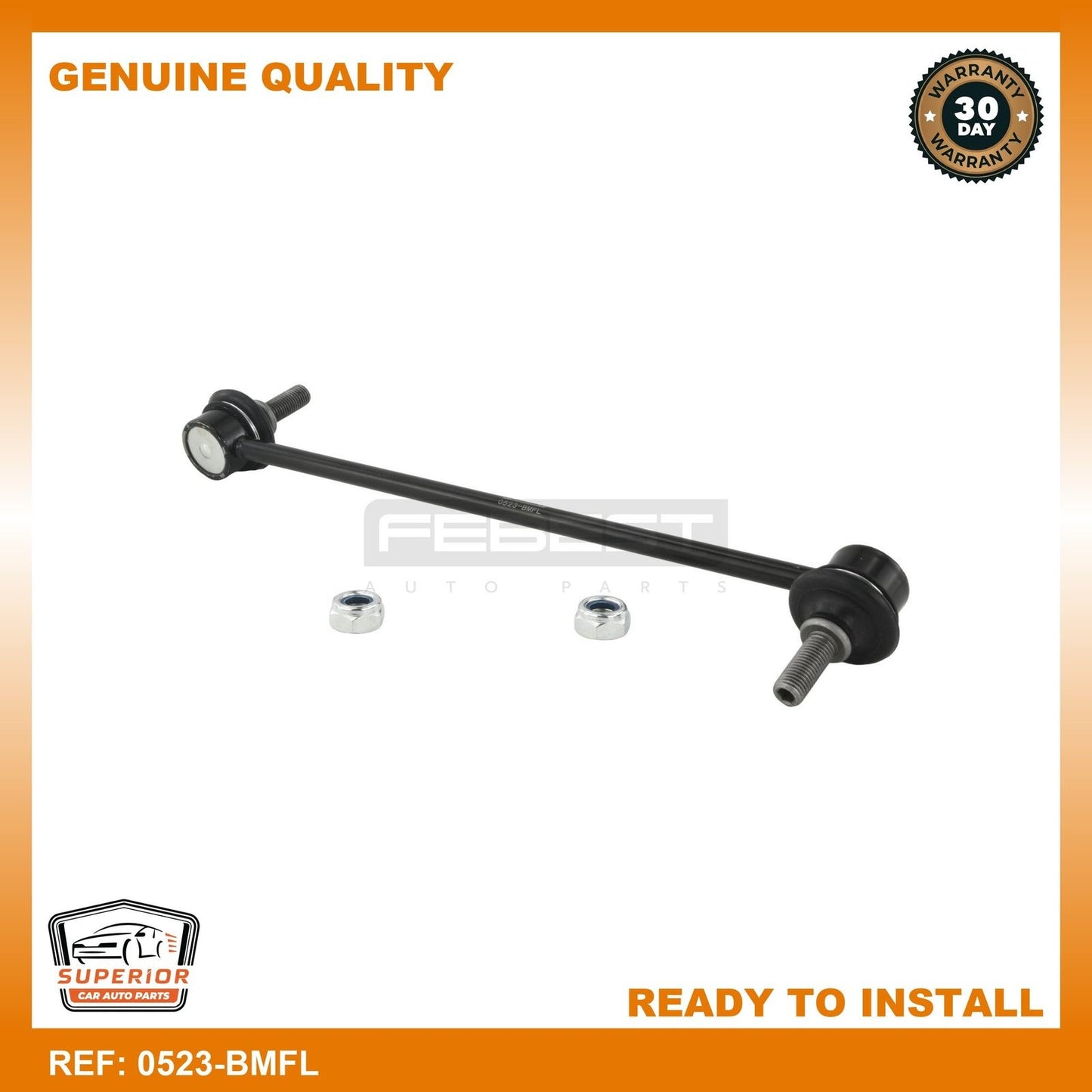 Febest 2014-2018 Mazda 3 Front Left Stabilizer Link 0523-BMFL
