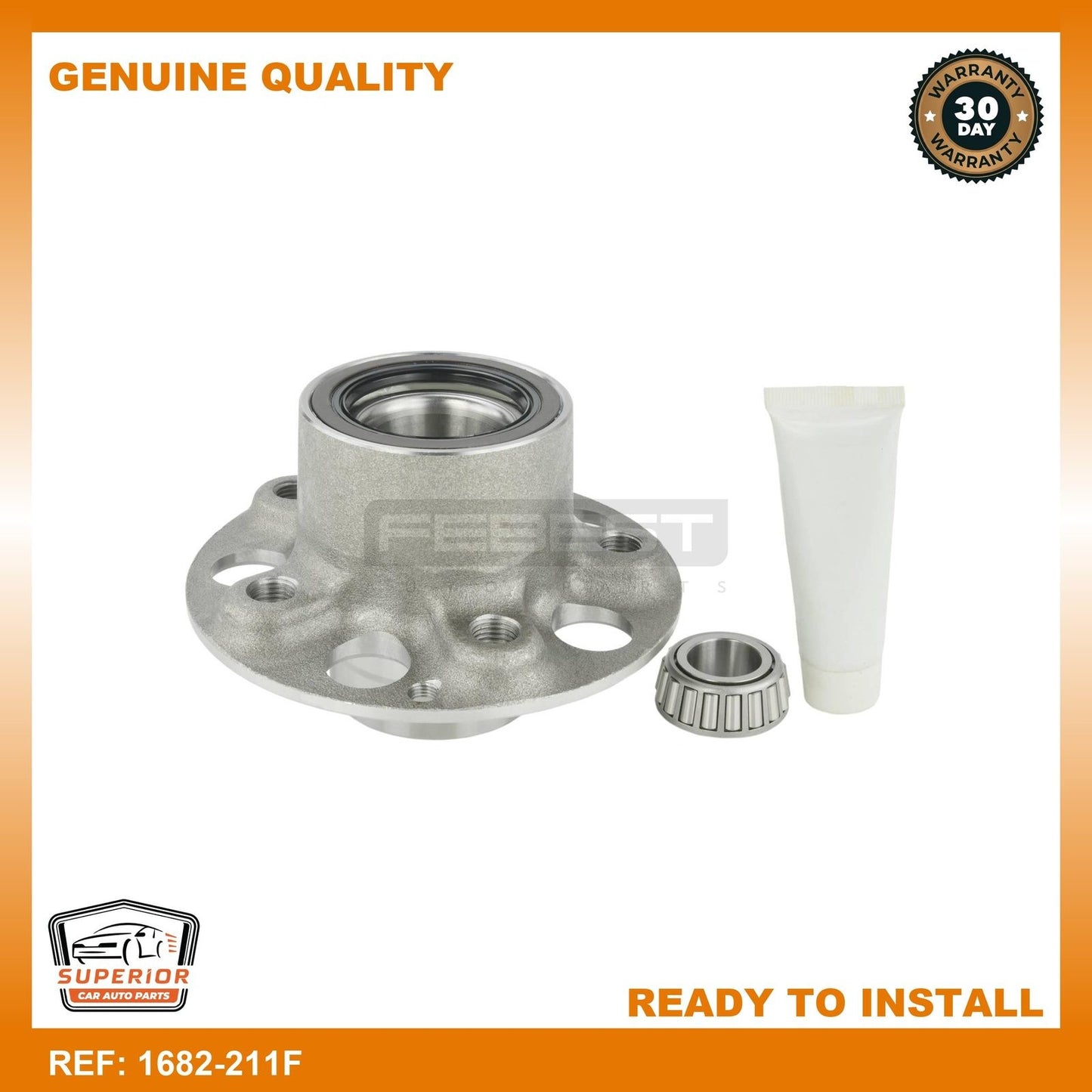 FEBEST Mercedes-Benz Front Wheel Hub 1682-211F