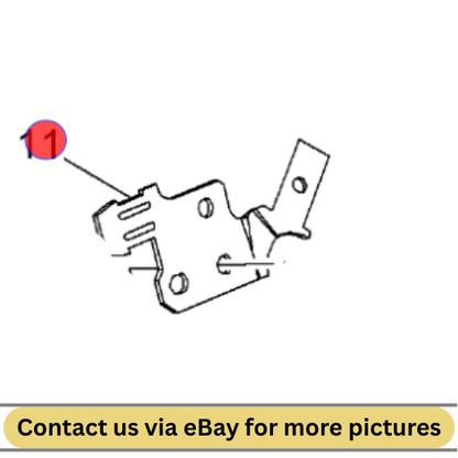 2010 Chevrolet Cruze EVAP Purge Solenoid Valve Bracket Used OEM 55565540