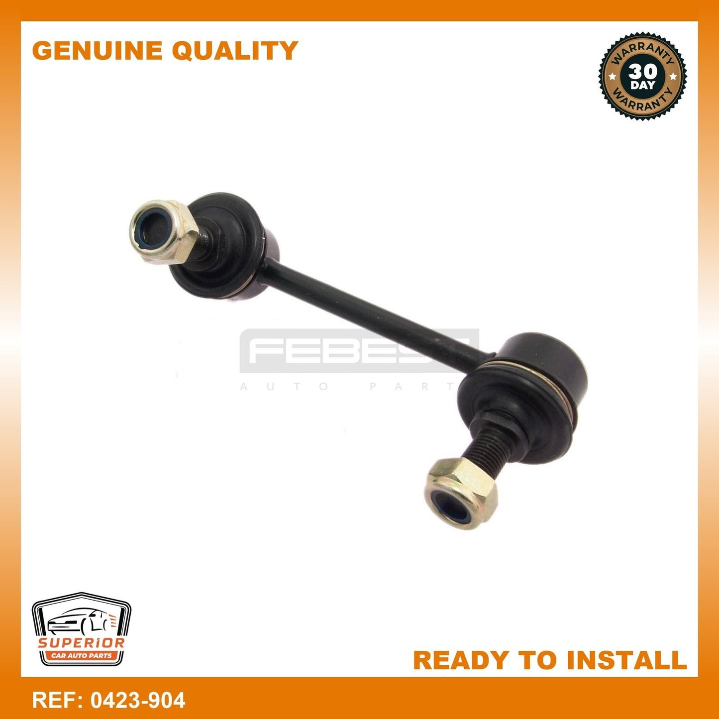 Febest 2000-2006 Mitsubishi Montero Rear Right Stabilizer Link 0423-904