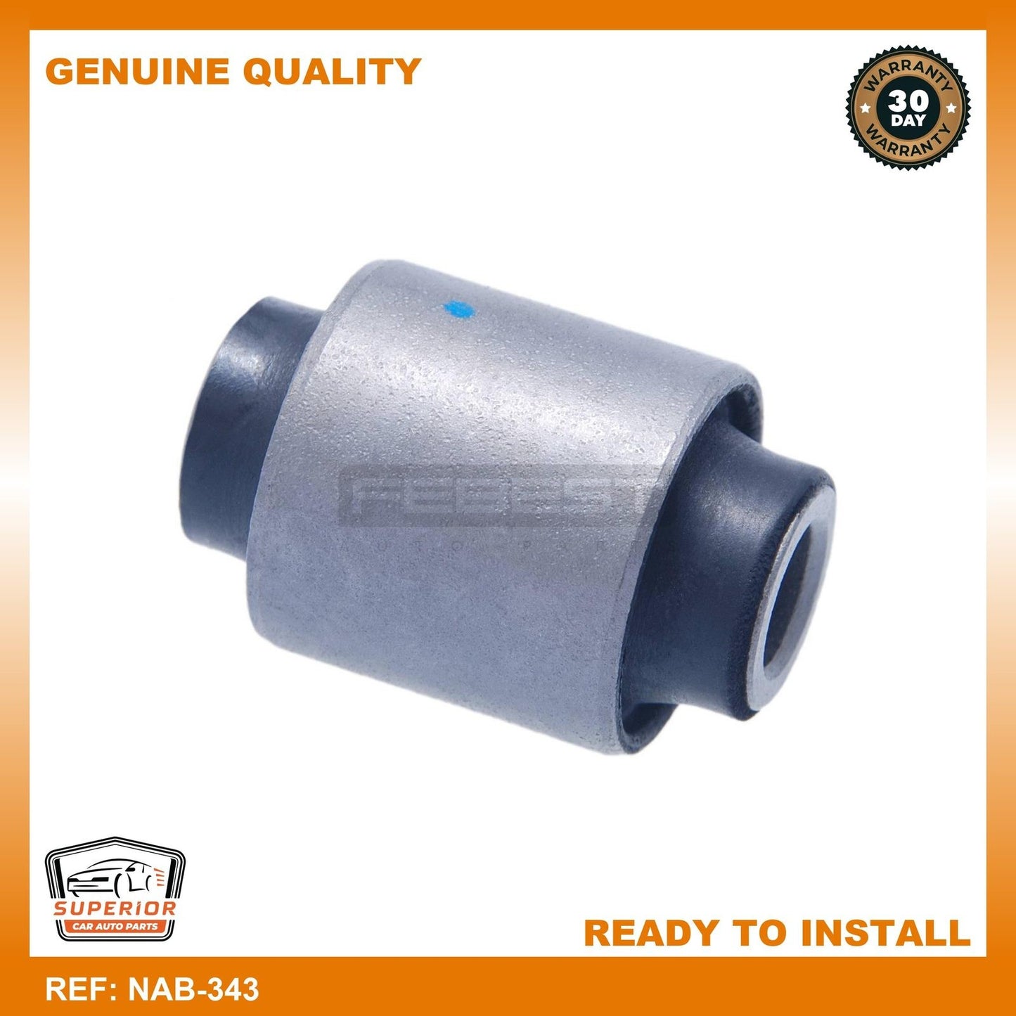 Febest Arm Bushing For Rear Track Control Rod NAB-343
