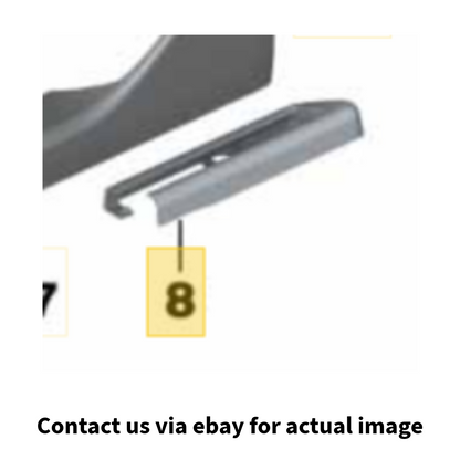 2011–2015 BMW 520i Seat Rail Rear-Right Trim OEM 52109175072