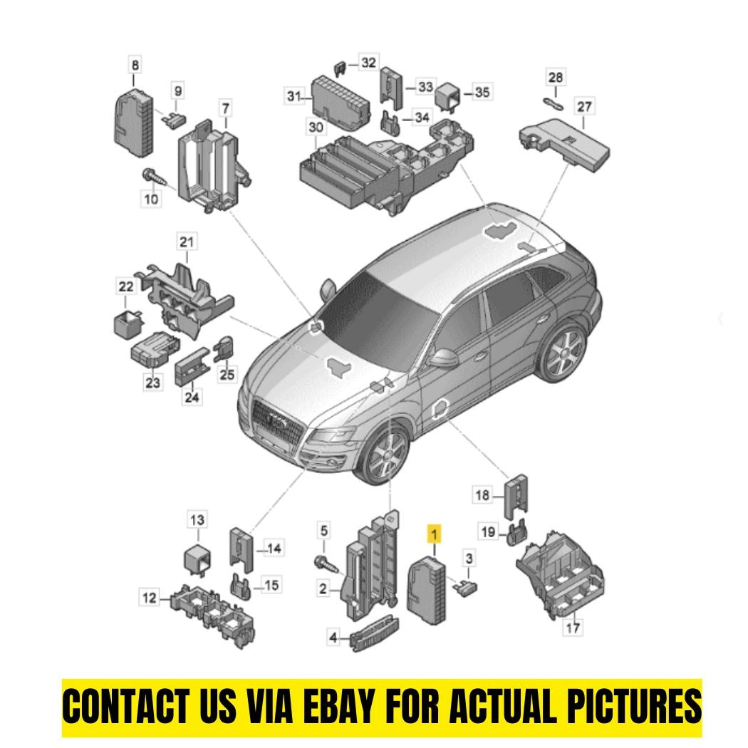 Audi 2005-2009 A6 Fuse Holder Relay Box 8K0941824