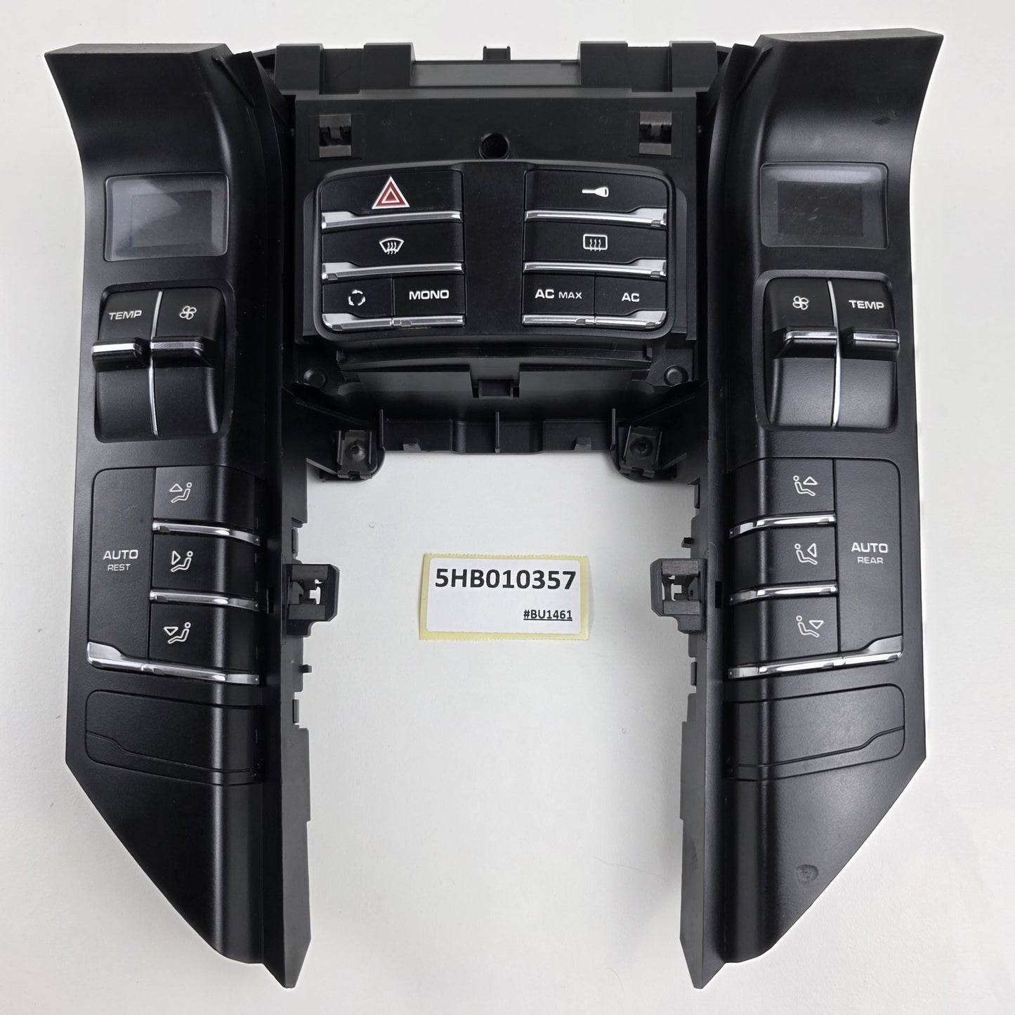 2010-2018 Porsche Cayenne Heater A/C Climate Control Panel 5HB010357