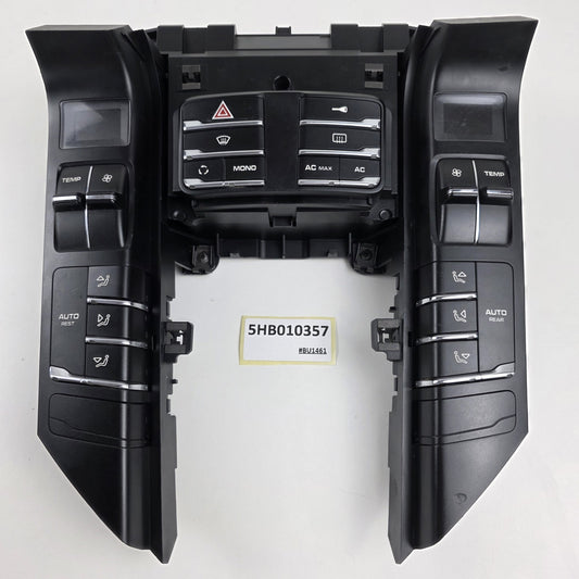 2010-2018 Porsche Cayenne Heater A/C Climate Control Panel 5HB010357