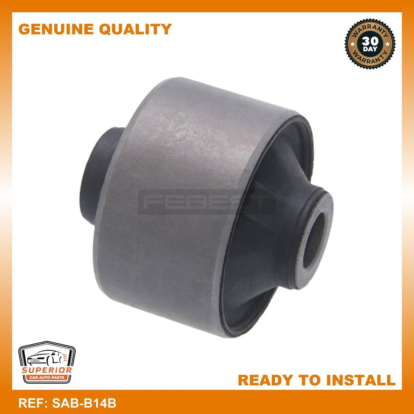 Febest 2009-2014 Subaru Legacy Rear Arm Bushing Front Arm SAB-B14B