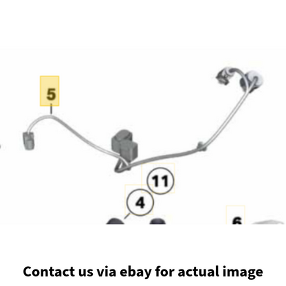 2013 BMW 520i Auxiliary Heater Wiring Harness OEM 64129184374