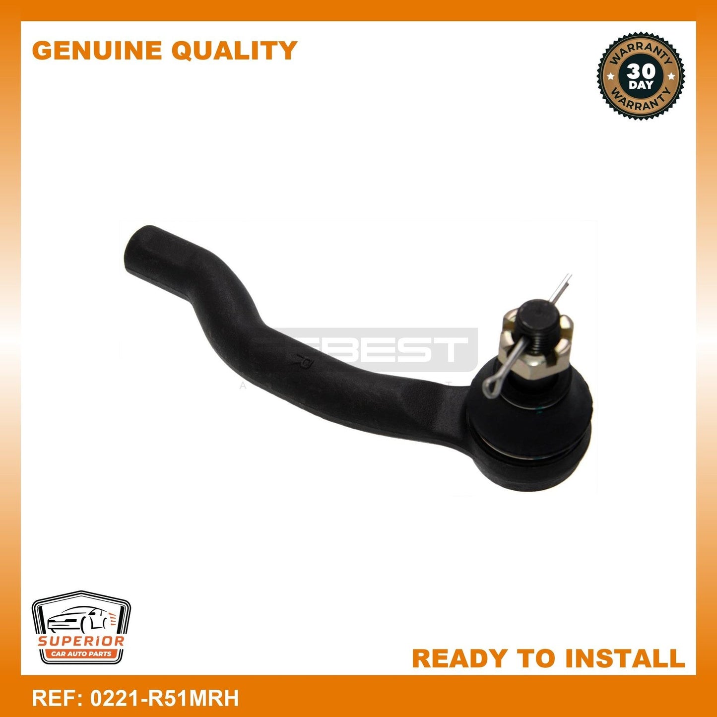Febest 2004 Nissan Frontier Steering Tie Rod End 0221-R51MRH