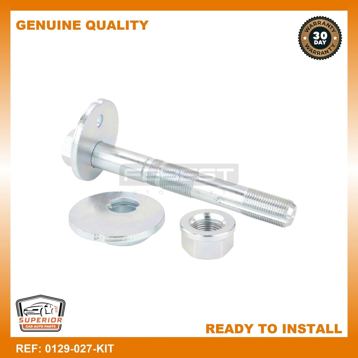 FEBEST 07-16 Toyota Sequoia Repair Kit Camber Adjusting Bolt 0129-027-KIT