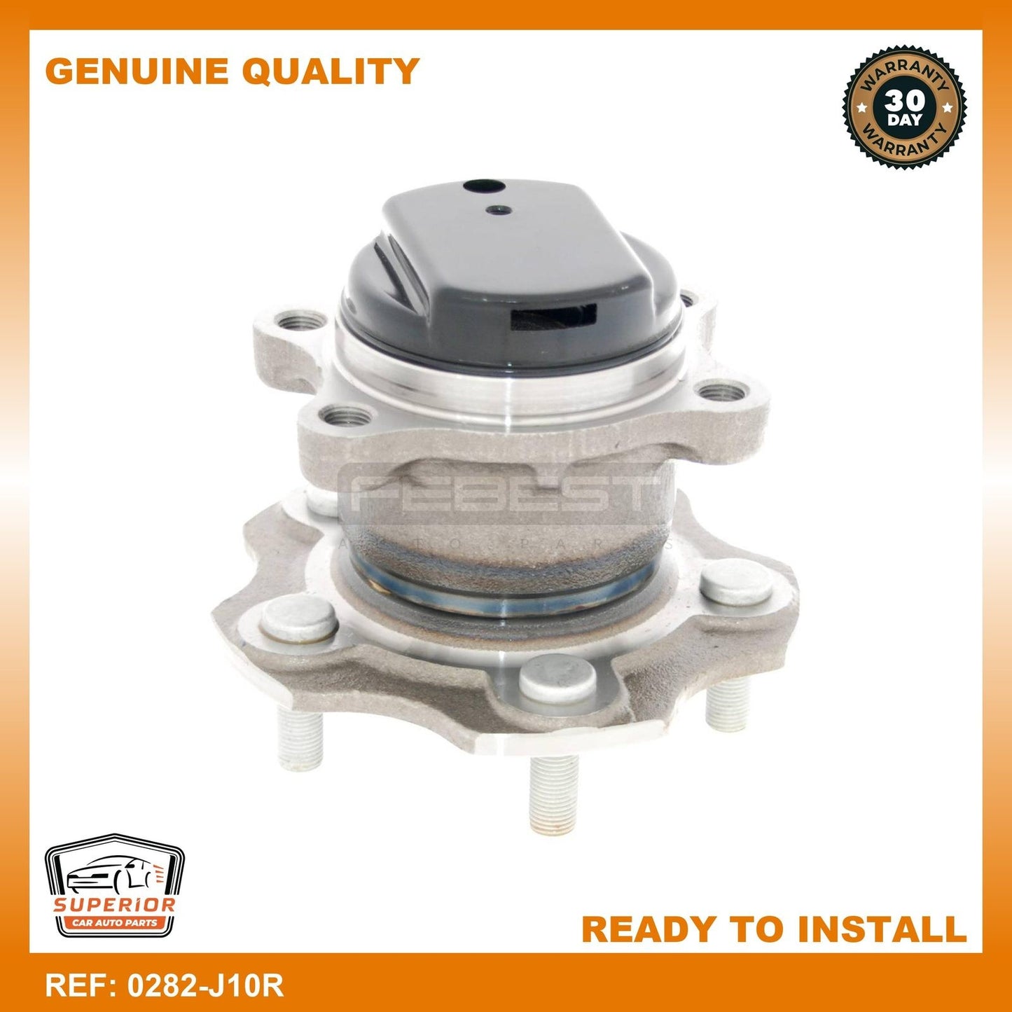 Febest Rear Wheel Hub 0282-J10R