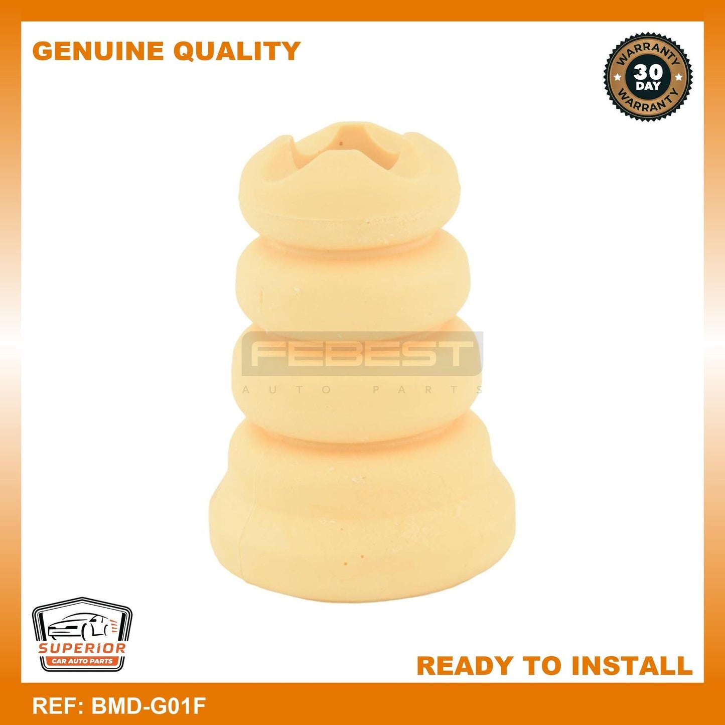 Febest Front Shock Absorber Jounce Bumper BMD-G01F