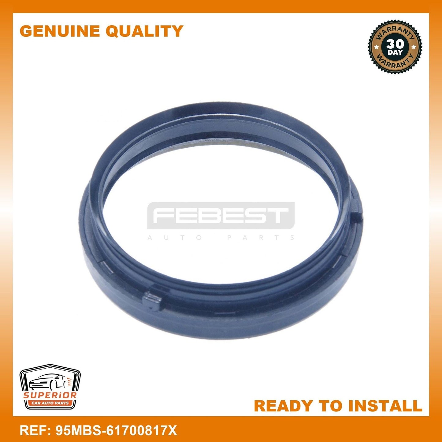 FEBEST NISSAN Oil Seal Front Hub 95MBS-61700817X