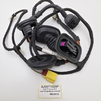 2007-2014 Audi TTS Front Left Door Wiring Harness 8J0971029P