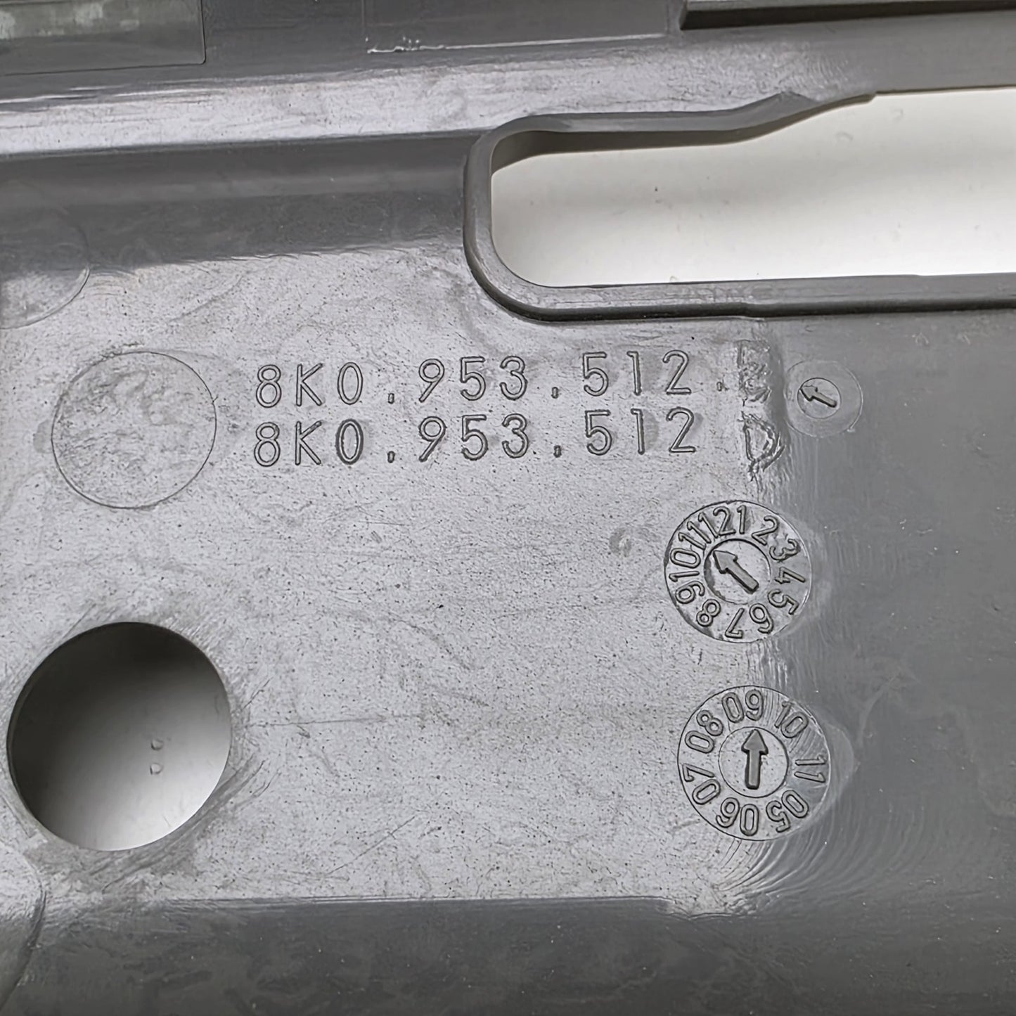 2008-2014 Audi A4 Steering Column Lower Cover 8K0953512_GRAY