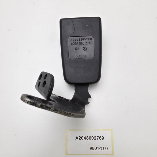 2007-2013 Mercedes-Benz C-CLASS REAR LEFT SEAT BELT BUCKLE A2048602769