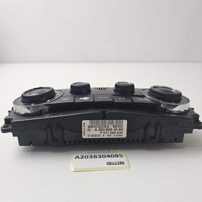 2003-2008 Mercedes-Benz C-Class W203 Climate Control Unit A2038304085