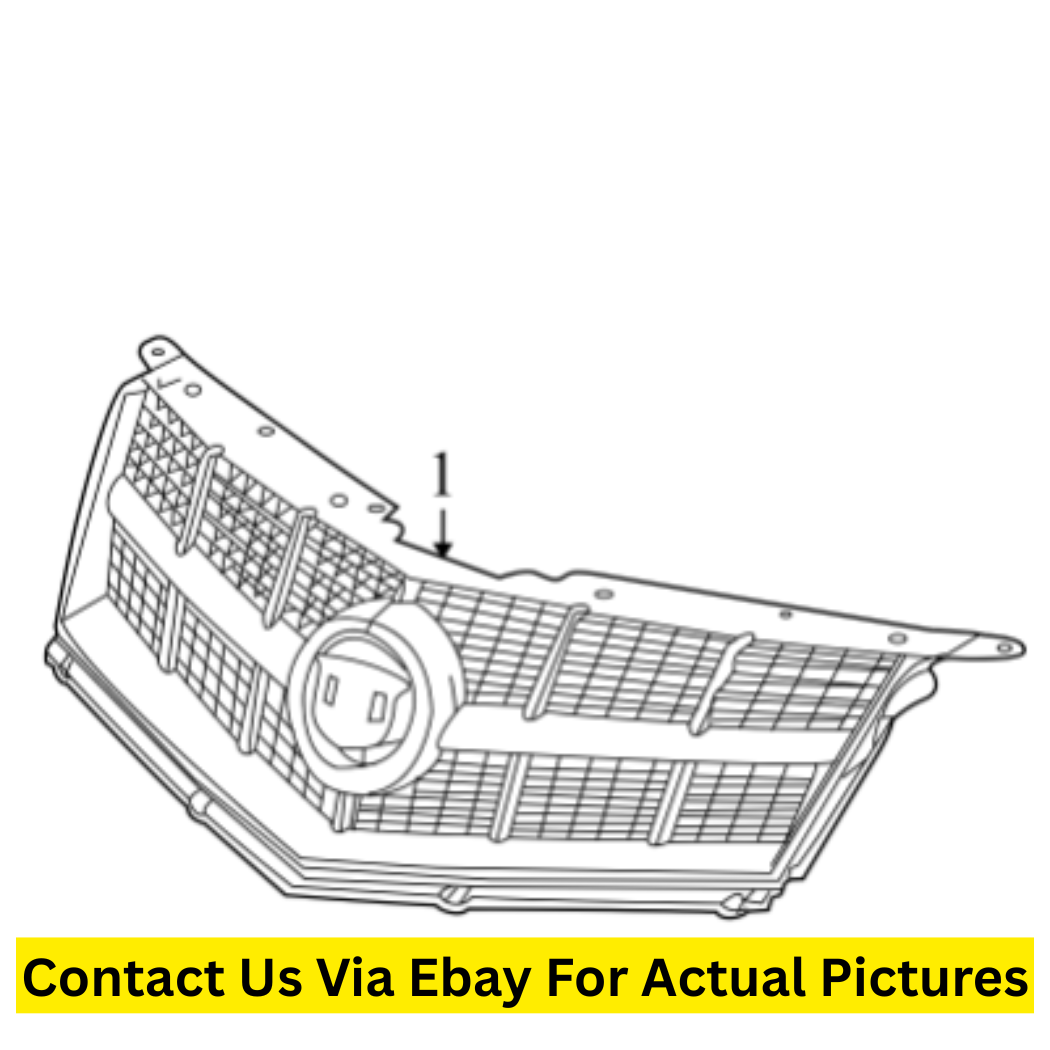 2011 Cadillac SRX Front Upper Grille Assembly Used OEM 20929728