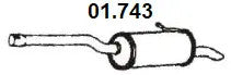 FEBI BILSTEIN 1986-1989 Mercedes-Benz 190D Propshaft Flexible Coupling Kit 01743
