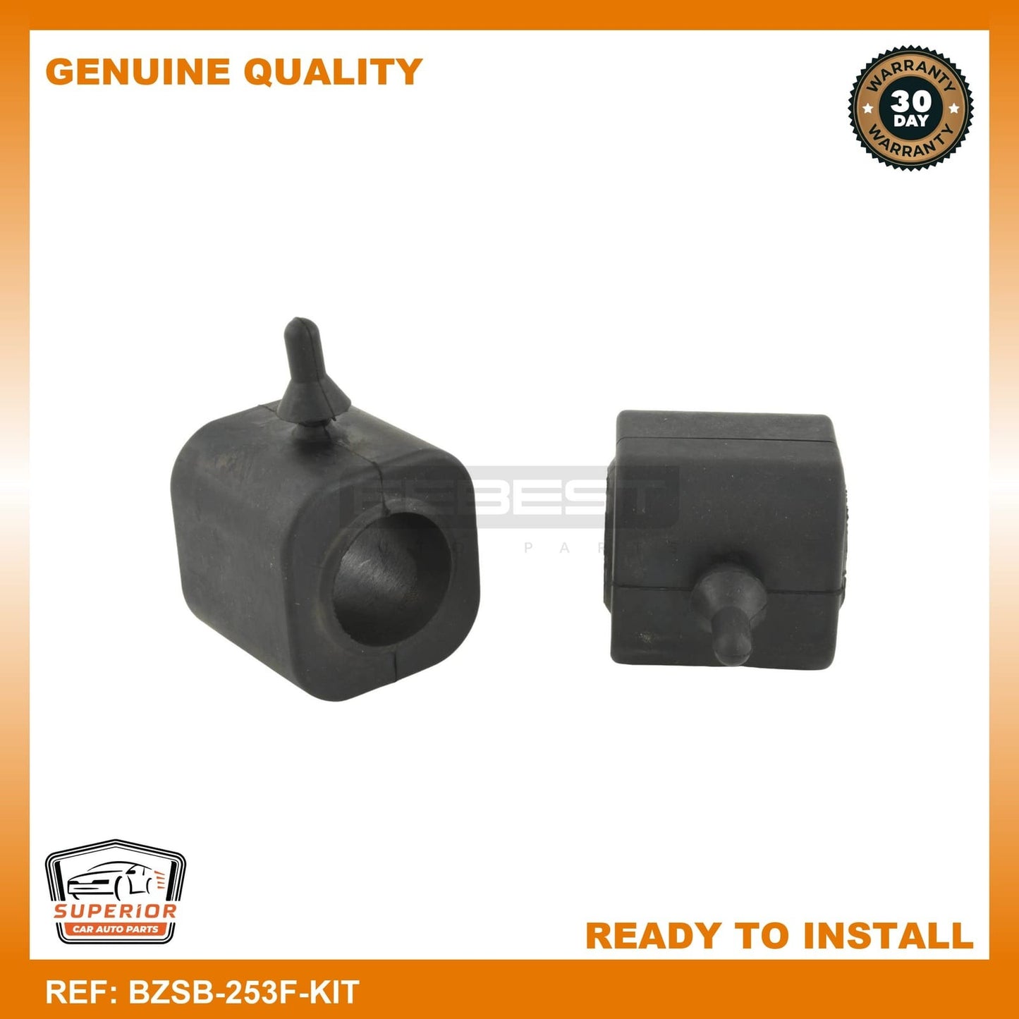 Febest 2007-2013 Nissan X-Trail Front Stabilizer Bar Bush Kit BZSB-253F-KIT