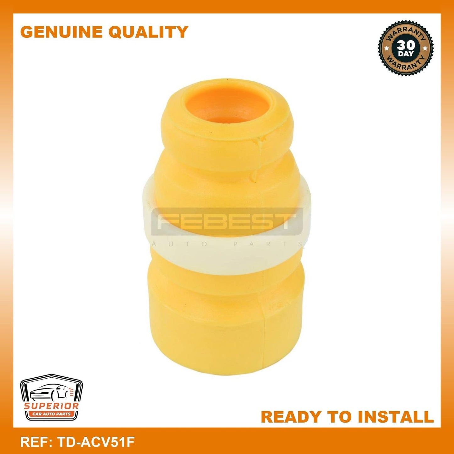 FEBEST 2011 Toyota Camry Front Shock Absorber Jounce Bumper TD-ACV51F