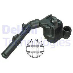 DELPHI Mercedes Benz Ignition Coil GN10691-12B1