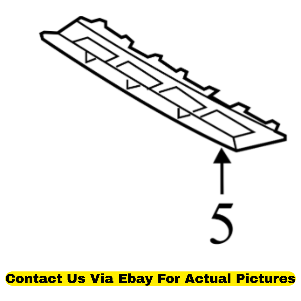 2012 Audi Q5 Front Bumper Support Rail Used OEM 8R0807110A1RR