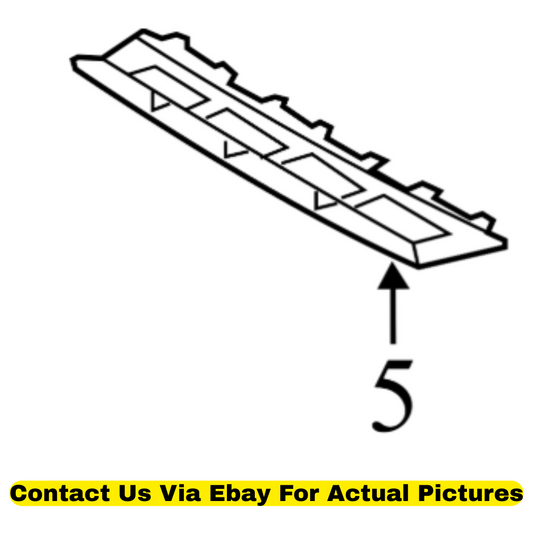 2012 Audi Q5 Front Bumper Support Rail Used OEM 8R0807110A1RR