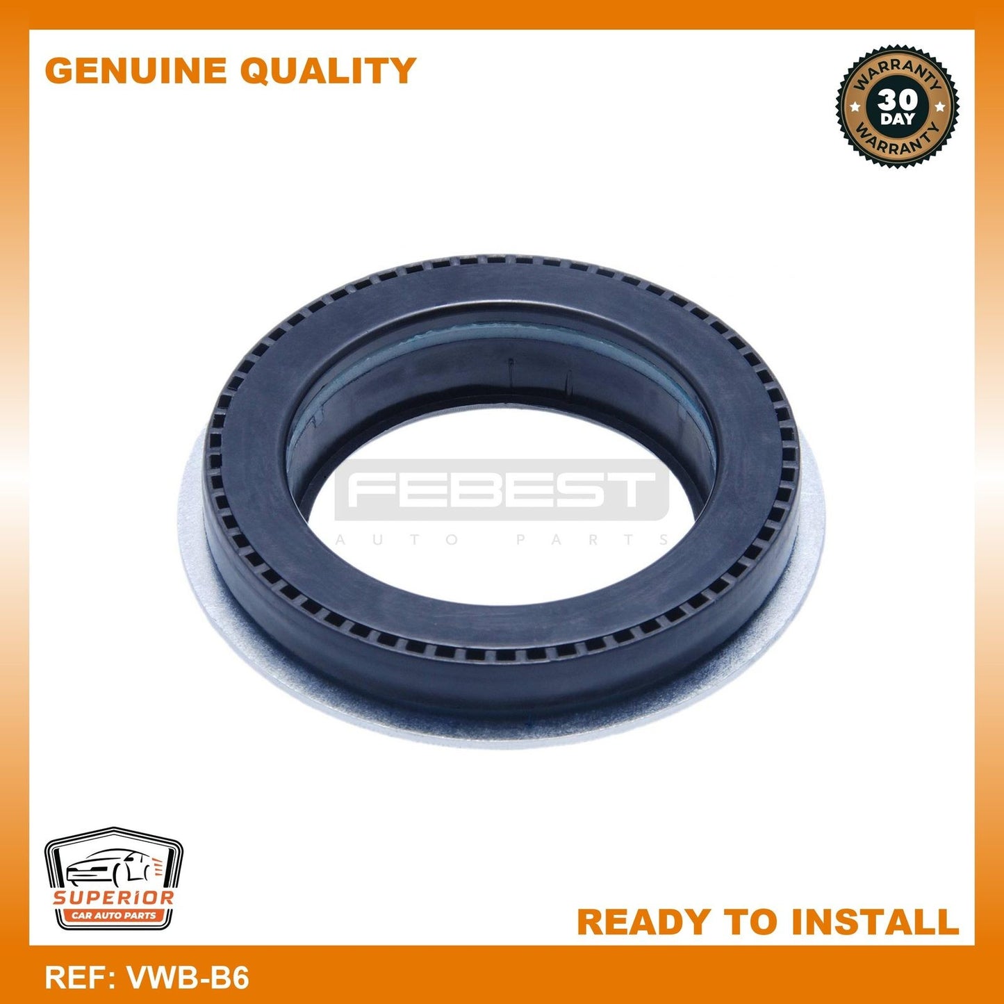 FEBEST 2005-2020 Volkswagen Golf Shock Absorber Mount Bearing VWB-B6